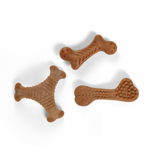 JUGUETE DE FIBRA DE MADERA SET X3
