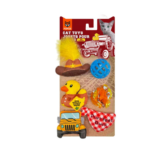 SET JUGUETES VARIOS 6 PIEZAS