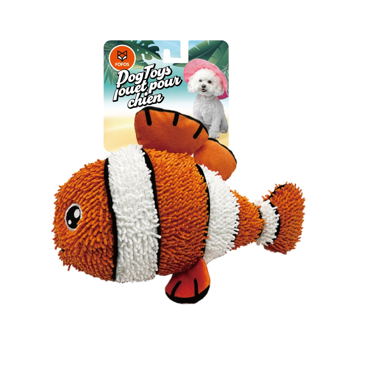 JUGUETE RESISTENTE PEZ PAYASO